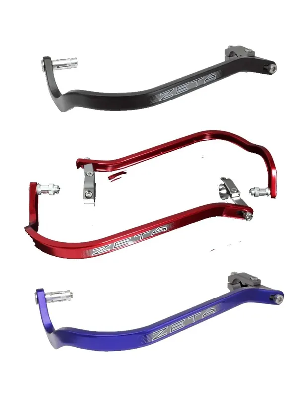 Heißes Angebot Zeta hand guards Armor Bend for handlebars 28.6mm