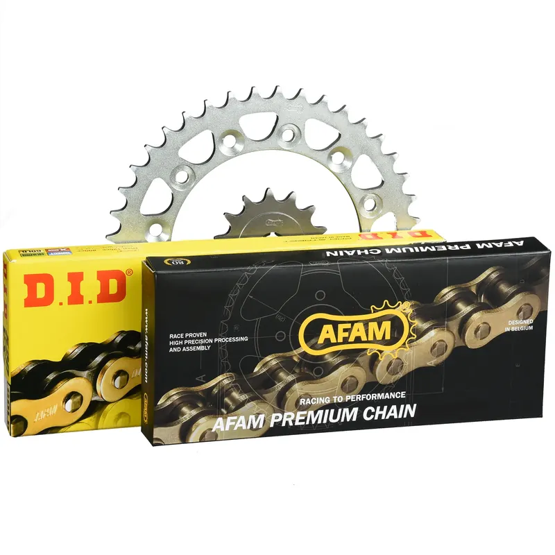 Garantierte Lieferung Kettenkit Kette + Kettenrad + Ritzel (für Kawasaki W 650 C EJ650 650ccm 2001 )