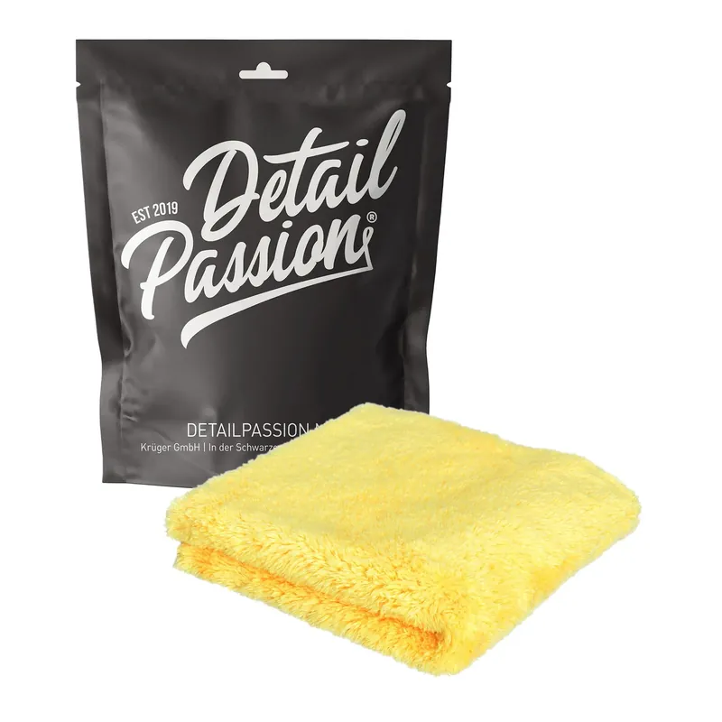 Kracherpreis Detail Passion Poliertuch Microfiber HAWK Edgeless gold 500gsm