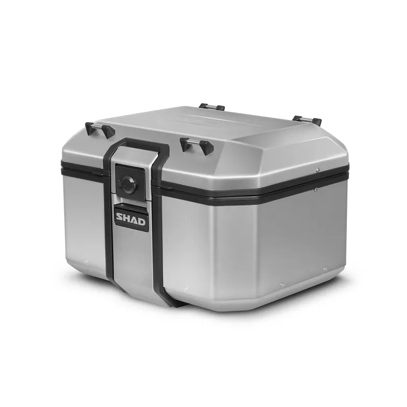 SHAD Topcase TR48 Terra ohne Halteplatte Alufarben Neu