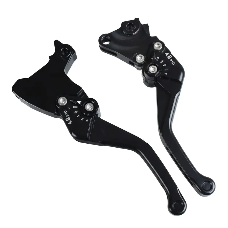 Letzte Chance PUIG Bremshebel + Kupplungshebel Set v4 kurz schwarz (für Kawasaki ZX-9R Ninja ZX900CD 98-99 )