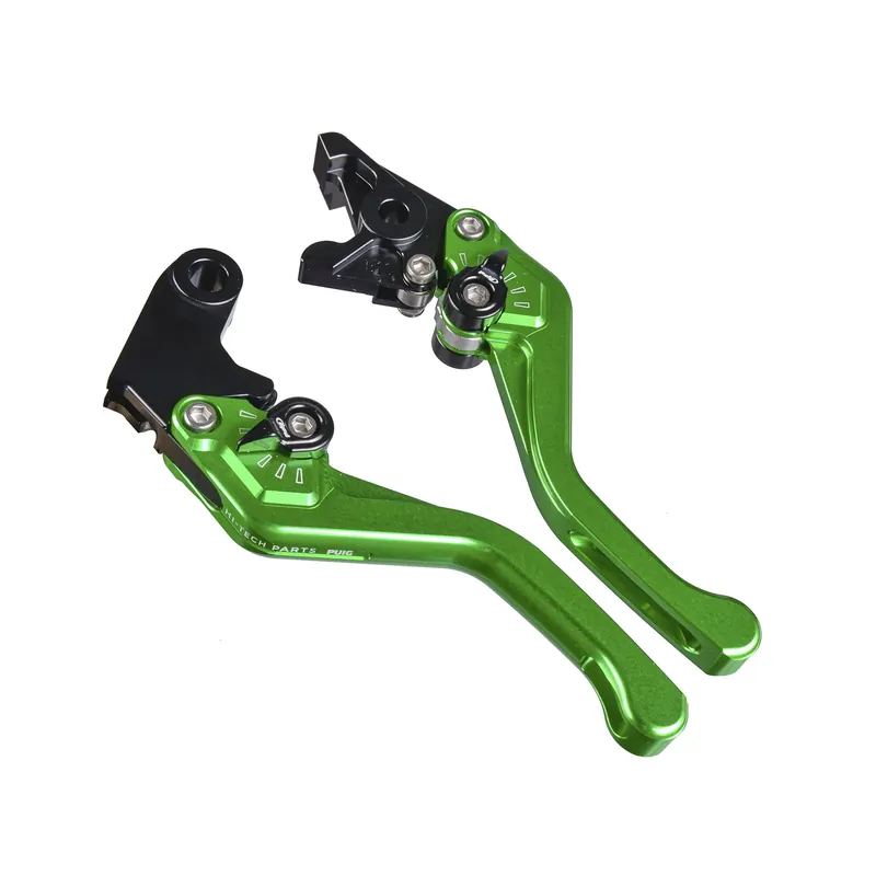 PUIG Bremshebel + Kupplungshebel Set v3 kurz grün (für Suzuki GSX-R 1000 WVBL 01-02 ) Preis Gesenkt