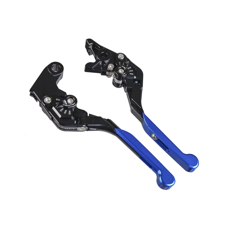 PUIG Bremshebel + Kupplungshebel Set v3 lang blau (für Ducati Diavel 1200 ABS G1 11-15 ) Top-Angebot