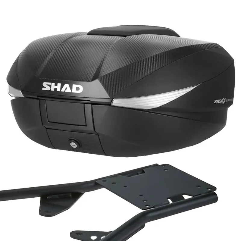 Versand Am Gleichen Tag Shad Topcase SH58X mit Gepäckträger