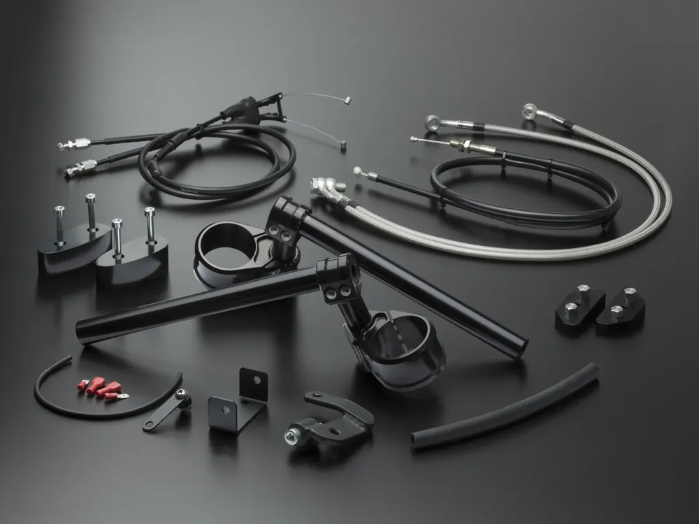 multiClip KIT Sport Ø50 mm für YAMAHA YZF-R1 (RN19), 1000 ccm, 2007 – 2008 Heißes Angebot