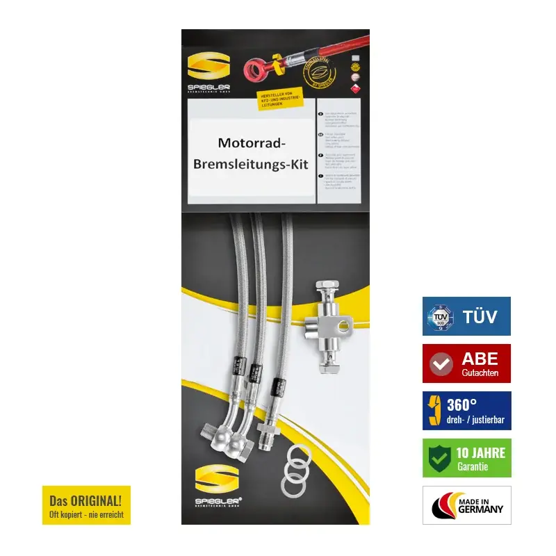 Stahlflex-Kupplungsleitung für SUZUKI GZ 125 Marauder (AP) 1998-2002 Kupplung Top-Seller