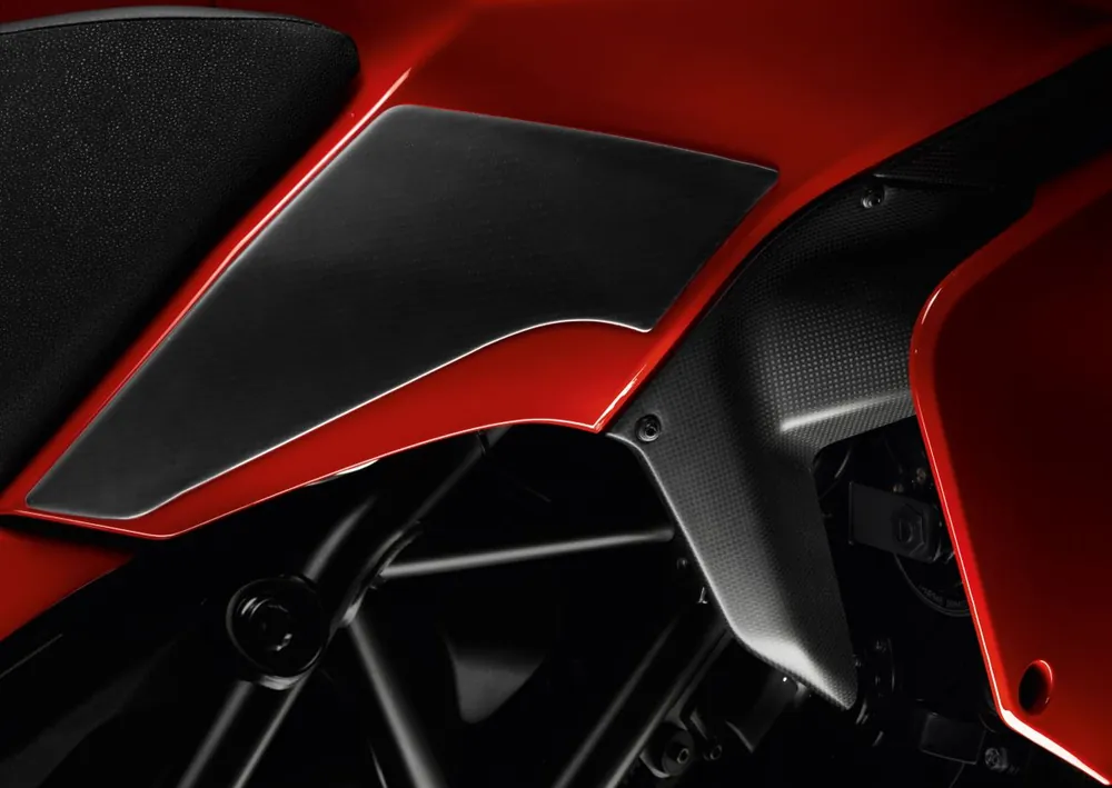 Sofort Bestellen Ducati Original Luftabweiser aus Kohlefaser für Multistrada 1200 / S