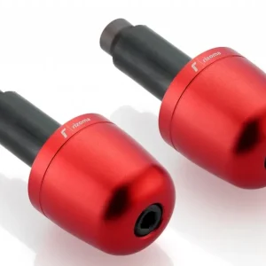Rizoma MA302R Lenker-Endcaps Rot Nur Für Kurze Zeit