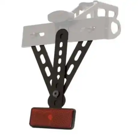 R&G Reflektor Kit für Kennzeichenhalter mit E-Zeichen Schneller Versand