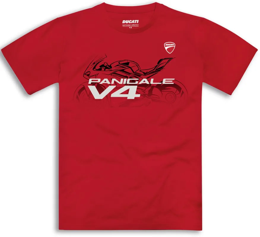 Expressversand Ducati original T-SHIRT PANIGALE V4S HERREN