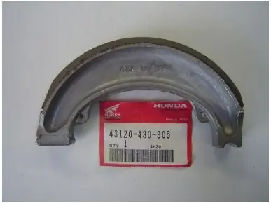 Honda BREMSBACKE HINTEN, Honda-Teilenummer 43120430305 Sofort Bestellen