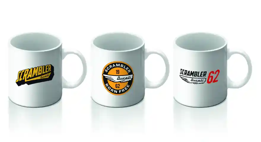 Ducati Original 3er-Set KAFFEEBECHER Land of Joy Preisreduziert
