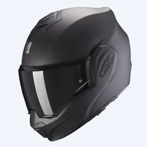 Jetzt Bestellen SCORPION EXO-TECH SCHWARZ MATT KLAPPHELM FLIP BACK