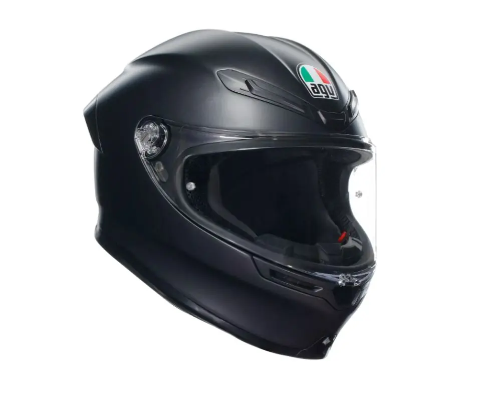 AGV K6 S MATT SCHWARZ INTEGRALHELM Jetzt Kaufen