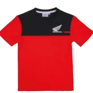 Billig TEE-SHIRT TEAMS KID HONDA RED / BLACK