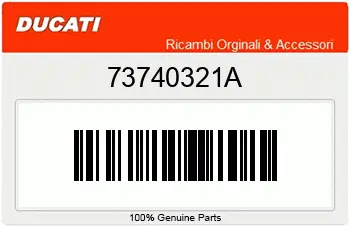 Neue Ware Ducati ZAHNRIEMEN DER VENTILSTEUERUNG, Ducati-Teilenummer 73740321A