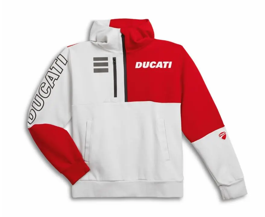 Beliebt Ducati Explorer Sweatshirt Rot/Weiß