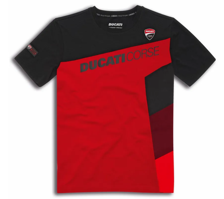 Preis Gesenkt Ducati Original T-SHIRT DC SPORT ROT