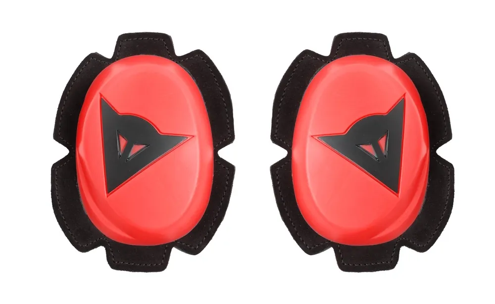 Sichere Zahlung Dainese PISTA KNIESCHLEIFER KNEE SLIDER FLUO-RED/BLACK