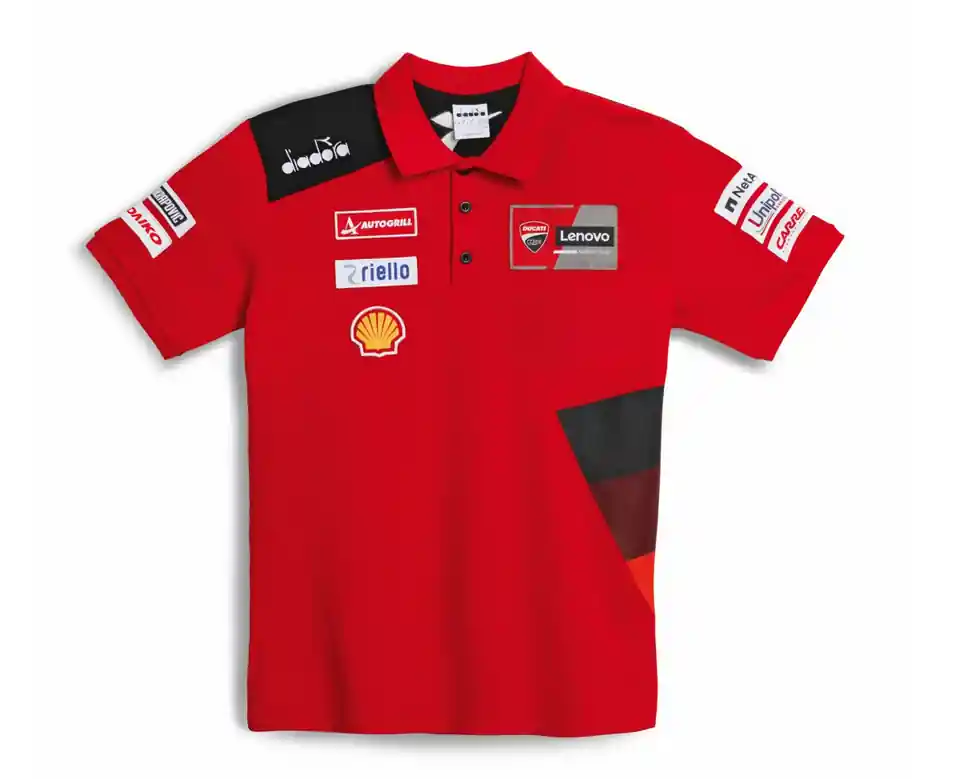 Ducati Original GP Team 23 REPLICA POLO Solange Der Vorrat Reicht