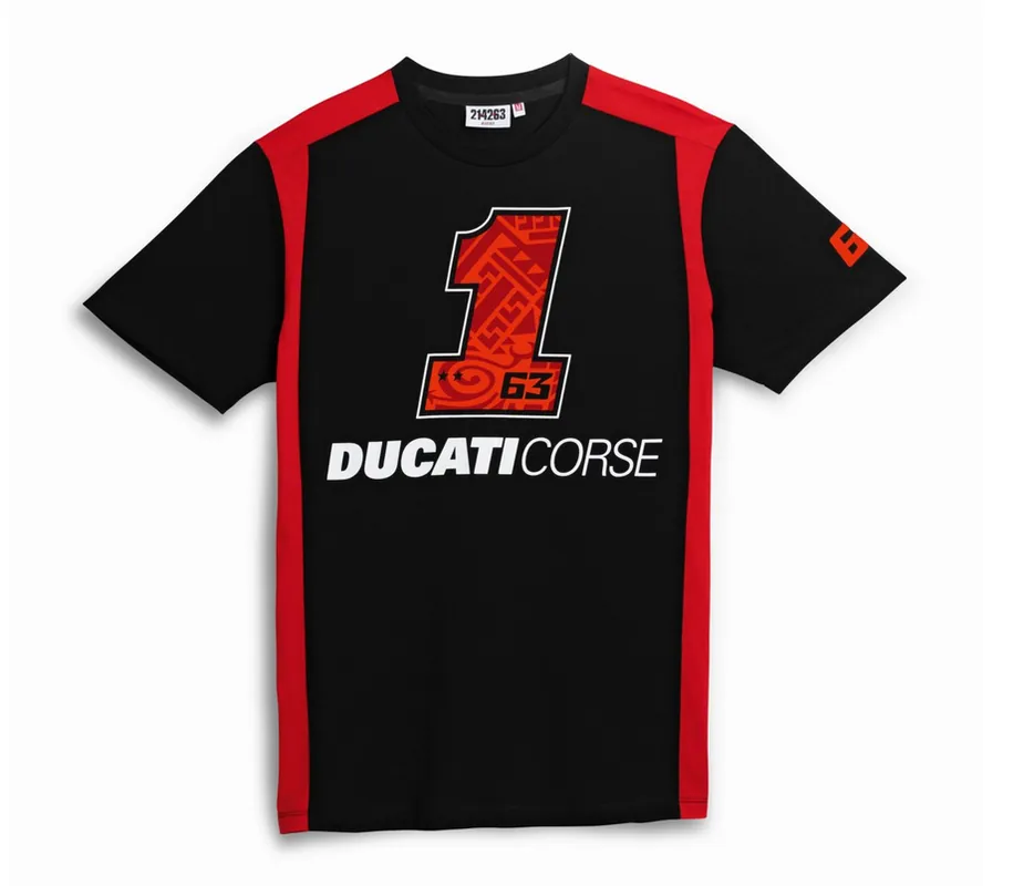 Jetzt Bestellen Ducati Original T-SHIRT PB 1 BLACK LINE HERREN