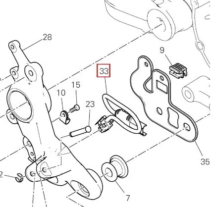 Knallerangebot Ducati Bremslichtschalter Hinten