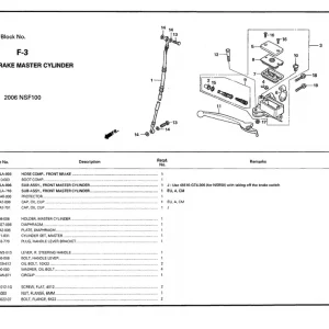 Expressversand Honda orig. HANDBREMSHEBEL LENKER, CB50R DREAM, NSF100 HRC