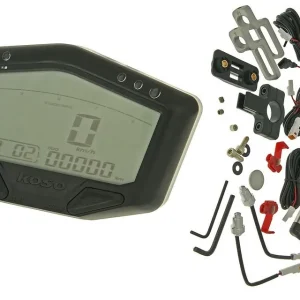 Neue Kollektion Universal Tachometer Koso DB-02R Road 12V Version Roller ATV QUAD