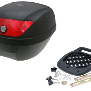 Neu Topcase Topkoffer 28L Motorroller Motorrad Quads ATV Roller Scooter