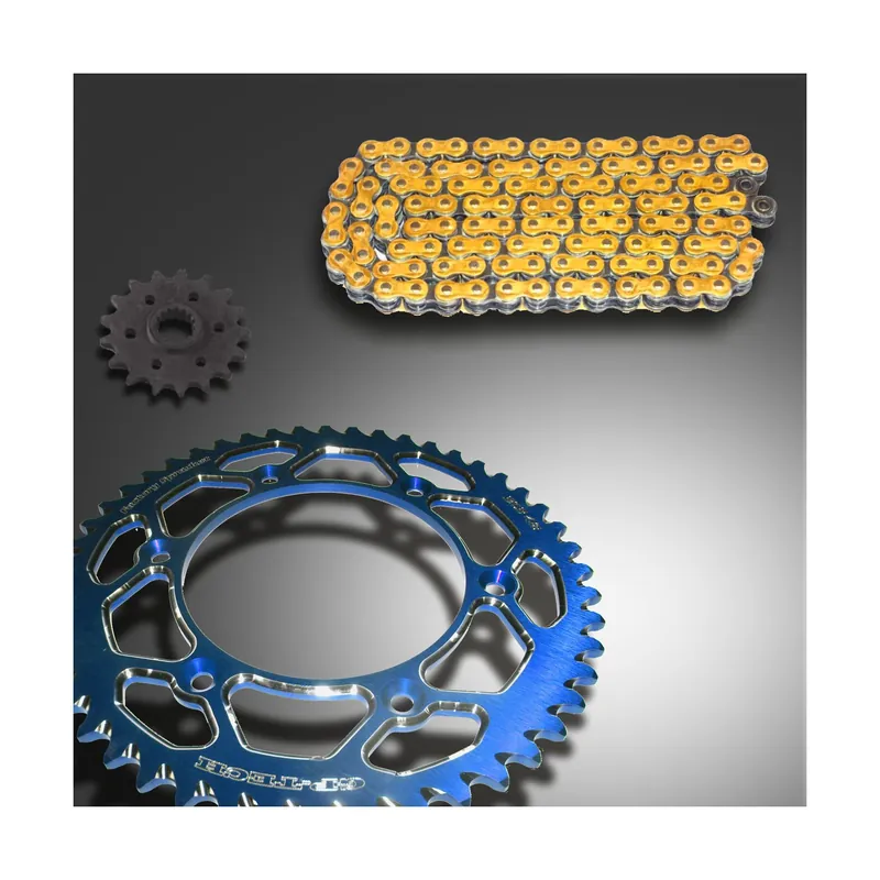 GP-TECH Factory Kettenkit Kawasaki blau DID 520 VX3 X Ring Zertifiziert