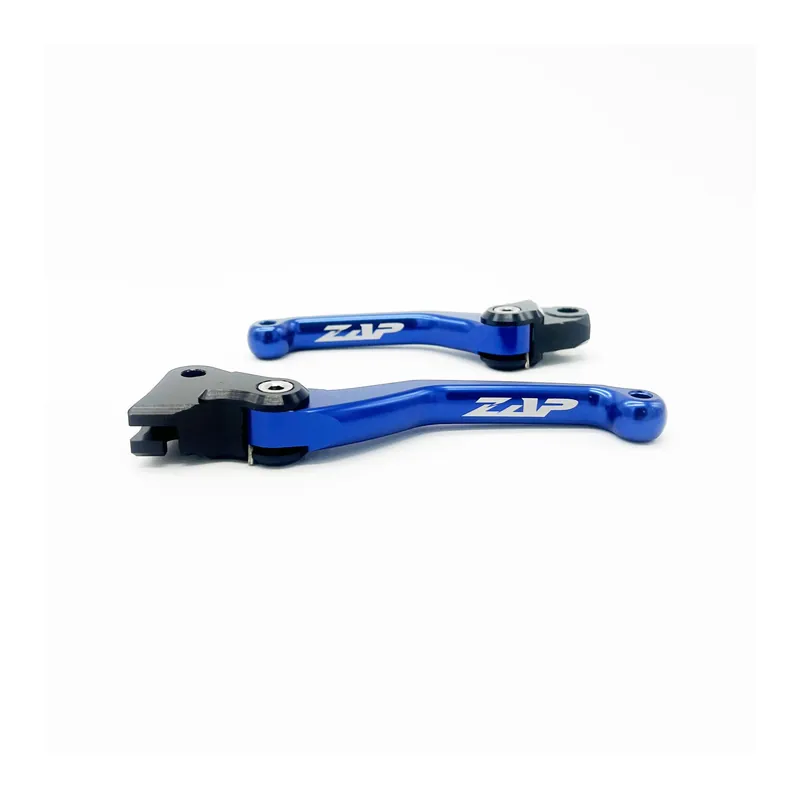ZAP Klapphebel Satz Yamaha YZF 250 / 450 2009 - 2017 blau Kupplungs Brems Hebel Solange Der Vorrat Reicht