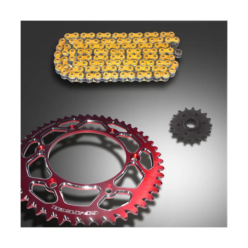 GP-TECH Factory Sprocket Kettenkit Honda Rot DID 520 VX3 X Ring CR 125 CR 250 CRF 250 CRF 450 Preisreduziert