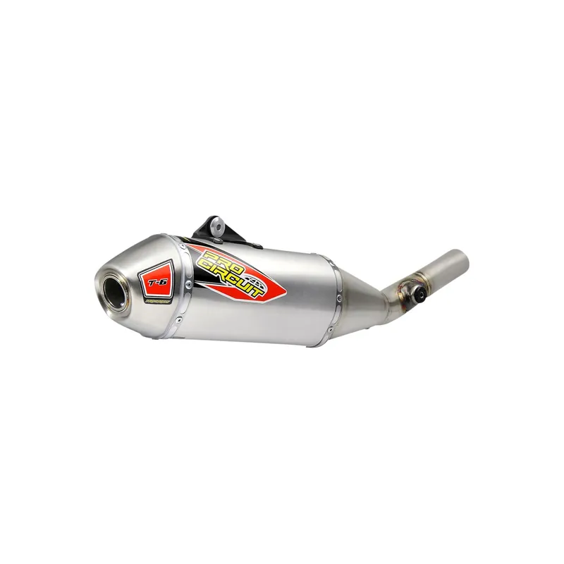 Markenprodukt Pro Circuit T-6 Endschalldämpfer für Kawasaki KXF 250 20–24 KXF 250 X 21–24 Alu