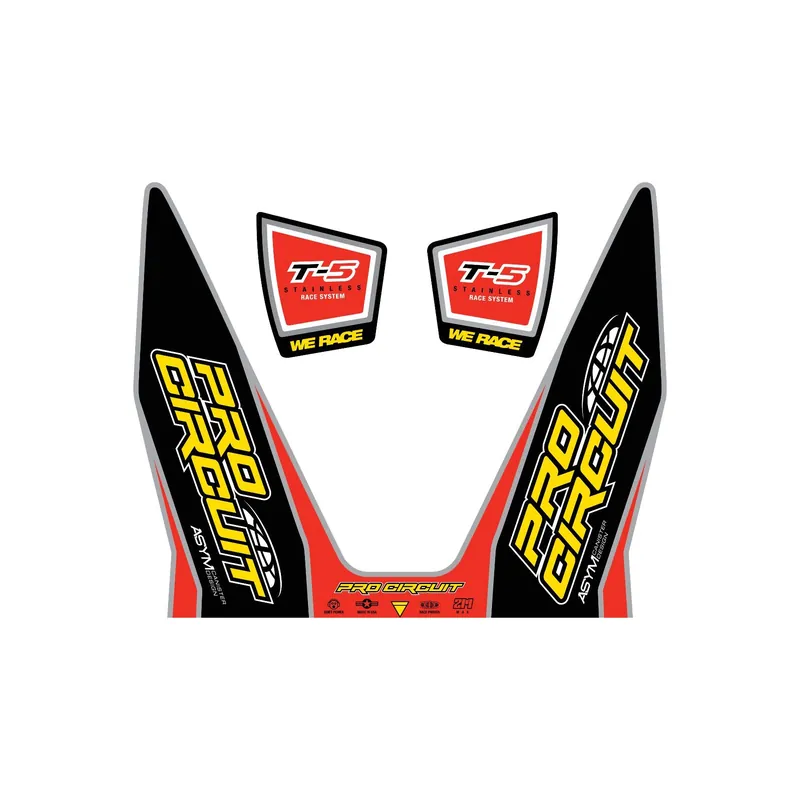 EXHAUST STICKER KIT T-5 Jetzt Kaufen