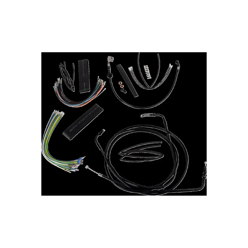 Meistverkauft Burly Brand Kabel-/Leitungskit Ape 12 Zoll schwarz f. Honda Rebel 21-24