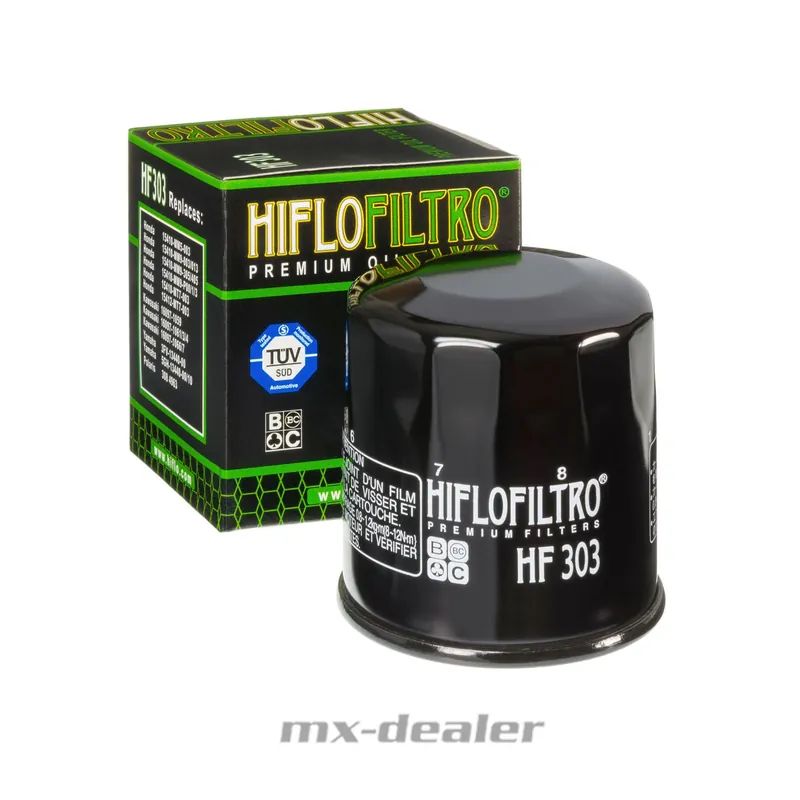 Ölfilter Hiflo HF303 Honda CBR 1100 XX Blackbird 1997 bis 2008 SC35 Top-Seller