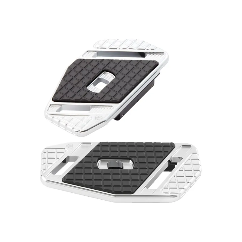 Jetzt Bestellen Arlen Ness Trittbretter SpeedLiner schw./chrom Sozius f. Harley Modelle