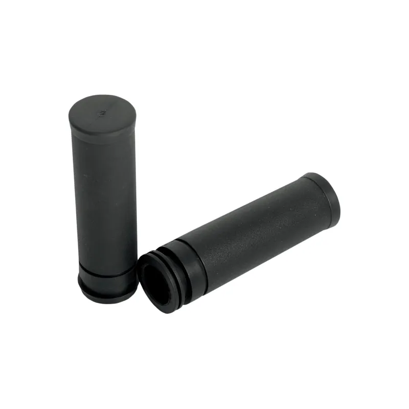 Drag Specialties Ersatz-Gummigriffe im OEM-Style Schwarz Closed End f. Harley Neu Im Sortiment