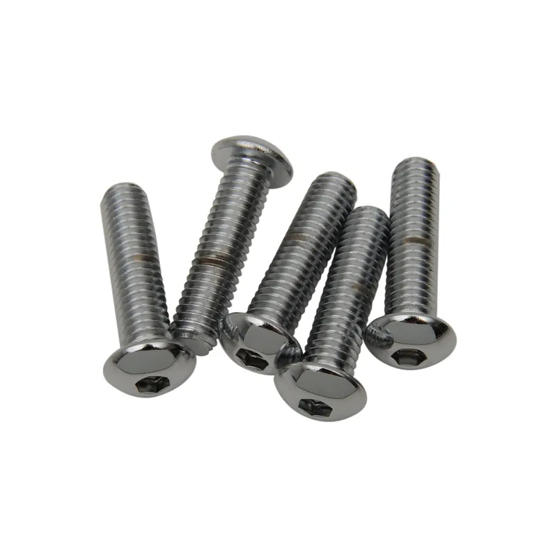 Bestpreis Drag Specialties Ersatz-Innensechskant-Schrauben L=45 mm Chrom Diameter - B831