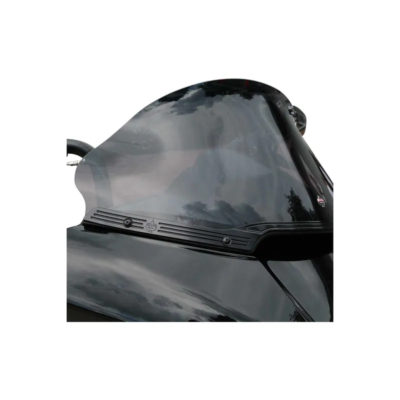 KLOCK WERKS Flare Windschutzscheibenleiste Schwarz f. Harley FLTR 2015- s. Liste Nur Heute