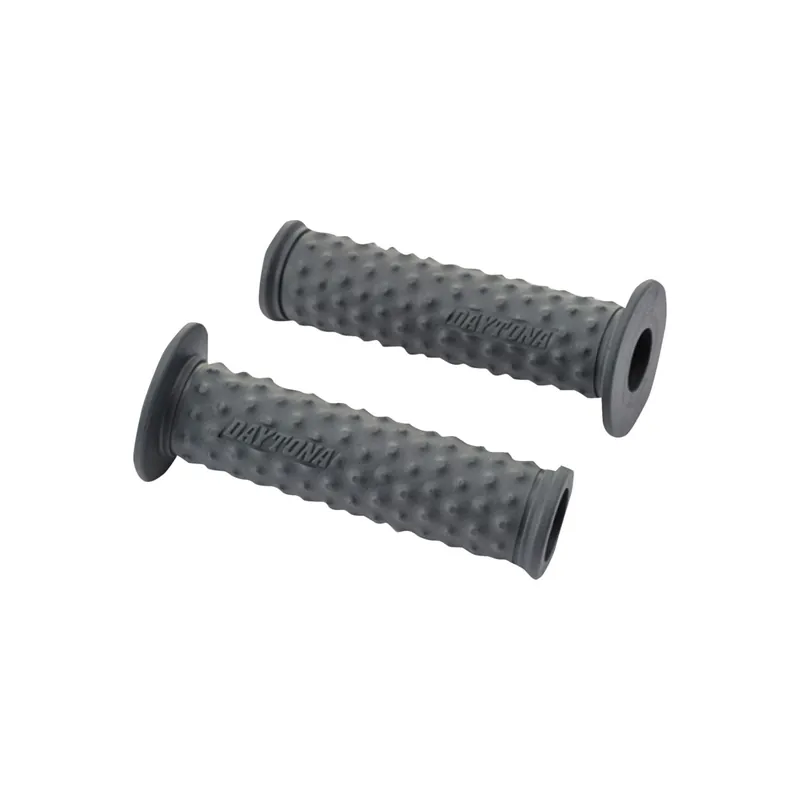 Markenprodukt DAYTONA "GRIPPYGRIP" GGD-KANI Griffgummi paar grau ø22.2 mm 7/8"