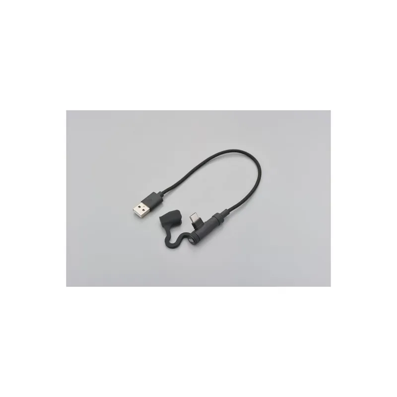 DAYTONA USB Kabel 200mm USB-A auf USB-C abgewinkelt Abverkauf
