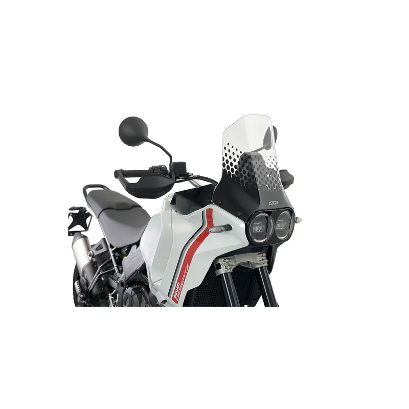 WRS Windschild Touring klar f. DUCATI DESERT X 950 22–24 mit ABE Solange Der Vorrat Reicht
