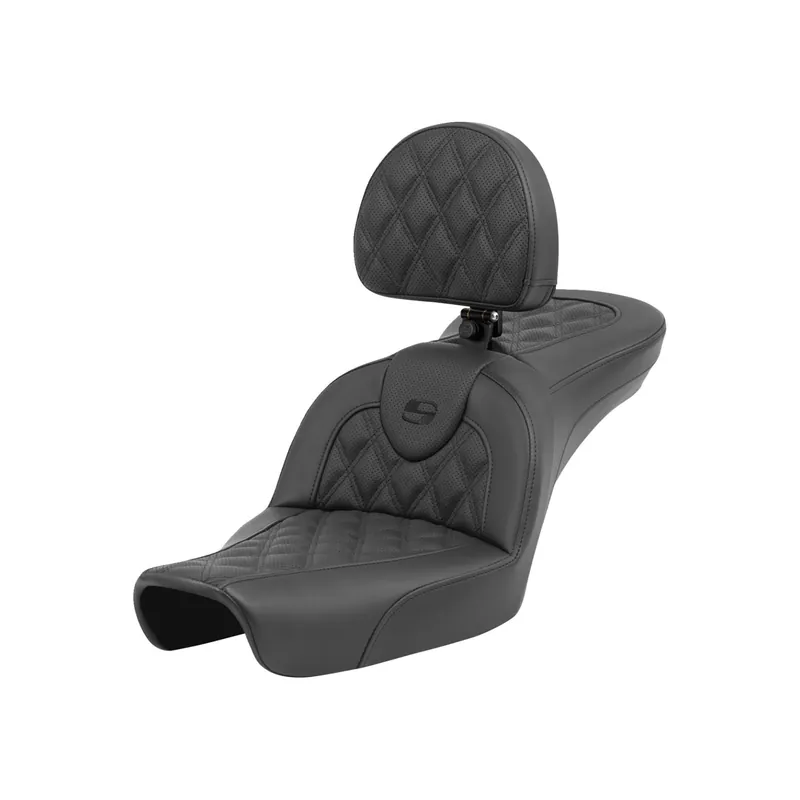 Saddlemen Sitzbank Roadsofa BR Lat Gripper f. Harley Dyna 96-03 Garantierte Lieferung