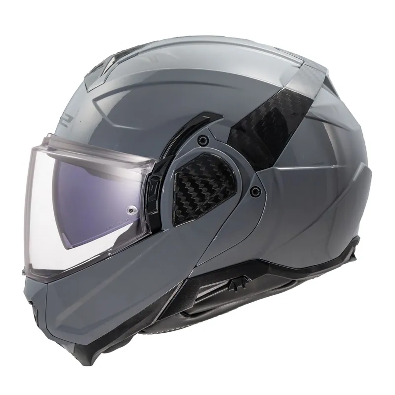 LS2 Klapphelm Advant II Solid Nardo Grau FF910 Motorrad Helm Integralhelm XXL (63-64cm) Sale