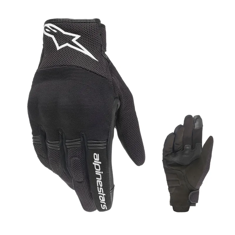Alpinestars Copper Schwarz Weiß Urban Handschuhe Supermoto Road Sport Touring M (9) Saisonangebot