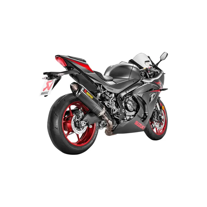 Geprüft Akrapovic Slip-On Line Carbon Endschalldämpfer f. SUZUKI GSX-R 1000 17-18 o. ABE