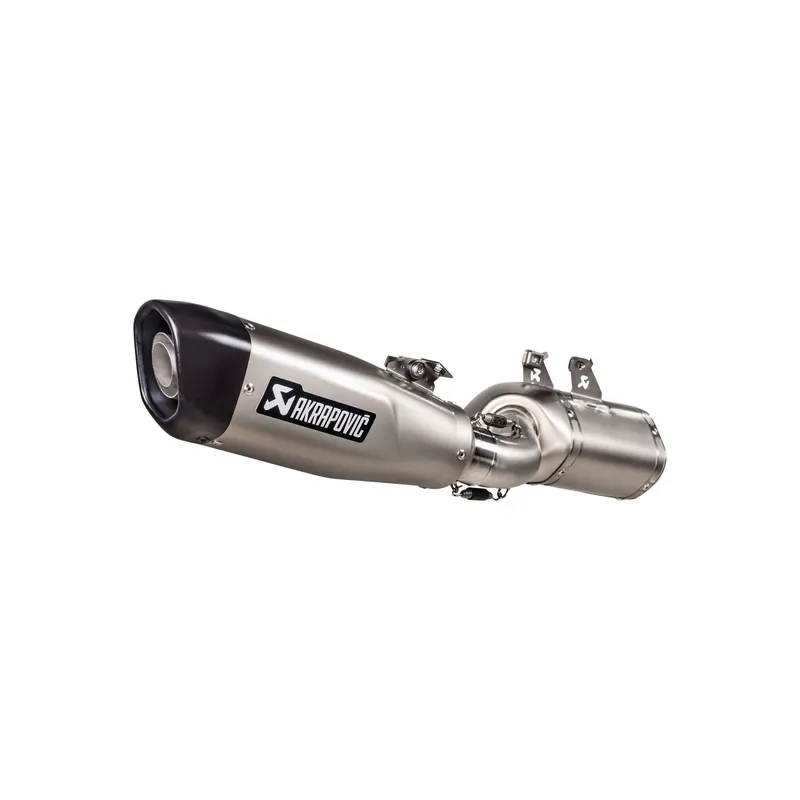 Akrapovic Slip-On Titan Endschalldämpfer für KAWASAKI Z 650 RS 22-24 mit ABE Heißes Angebot