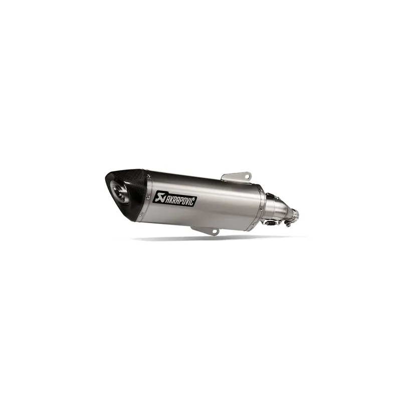 Akrapovic Slip-On Line Endschalldämpfer für YAMAHA XMAX 125 21-24 mit ABE Must-Have