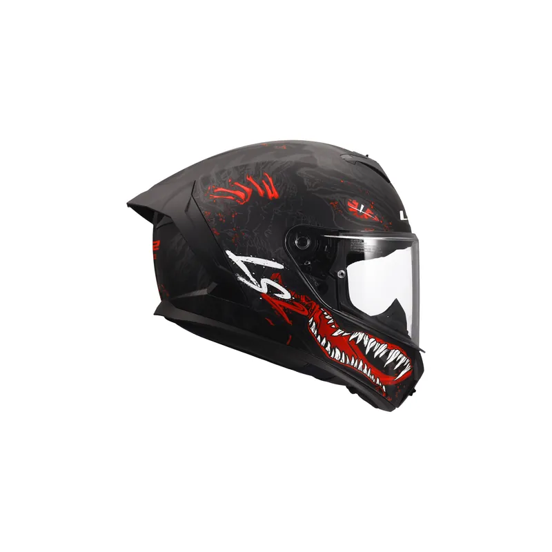 LS2 Motorradhelm Rapid III FF820 Kaiju Matt Integralhelm Race XXL (63-64cm) Schnäppchen
